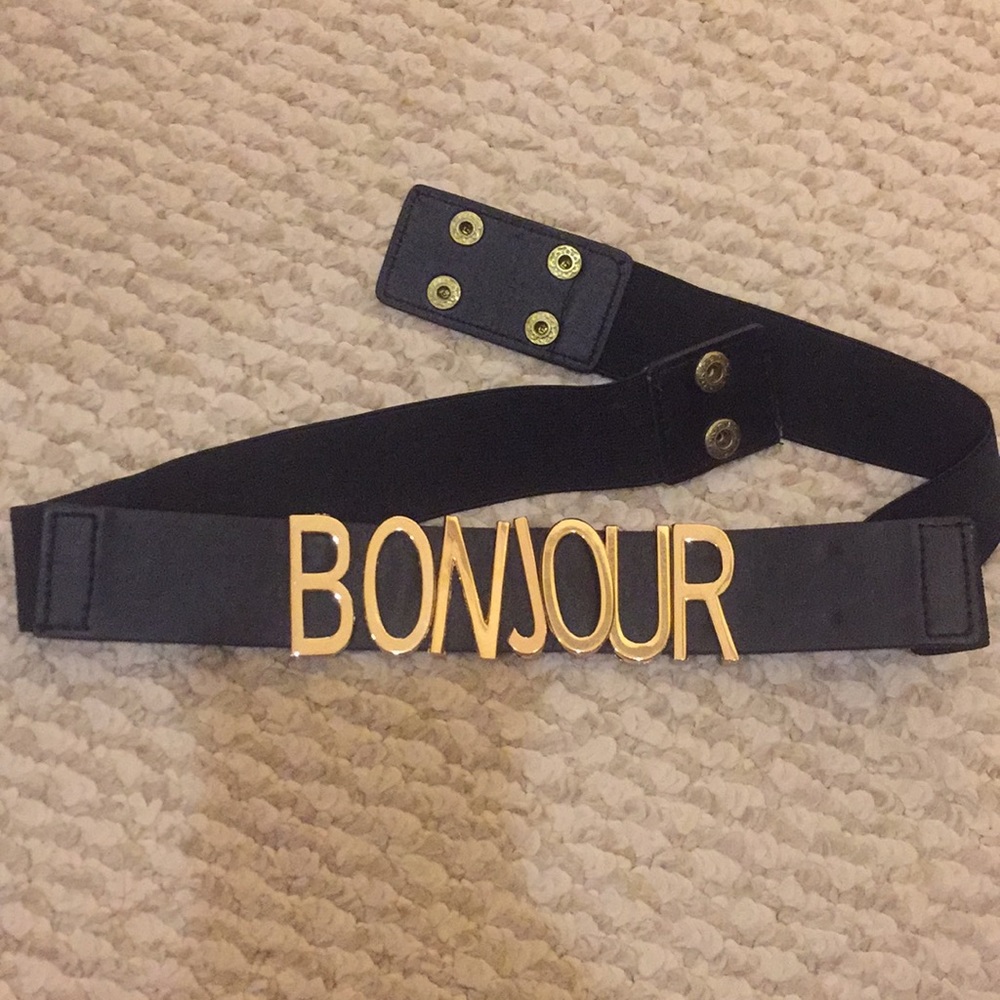 BONJOUR elastic waist belt